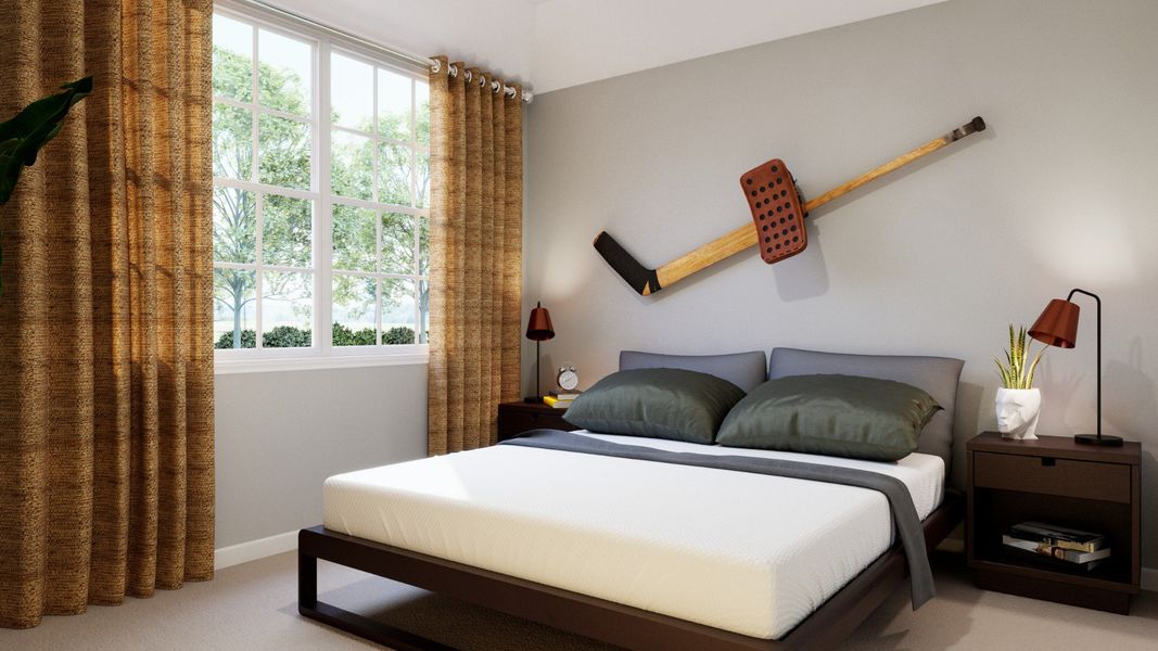 Representative furnished interior of a home built from the The Sage by Legend Homes in Cinco Lakes, San Antonio (Image 16).