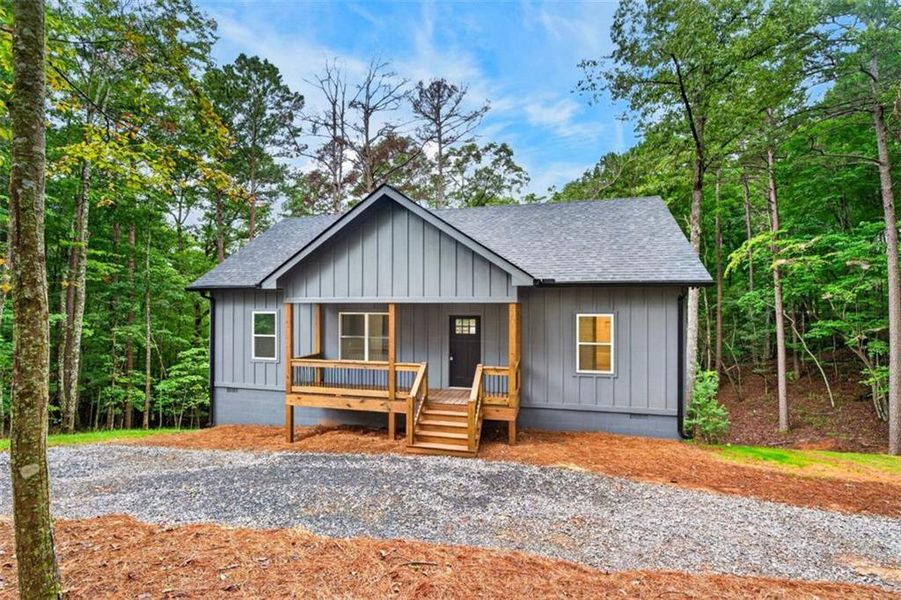 Exterior details and patio area of a home in , Ellijay (Image 24). Exterior details and patio area of a home in , Ellijay (Image 24).