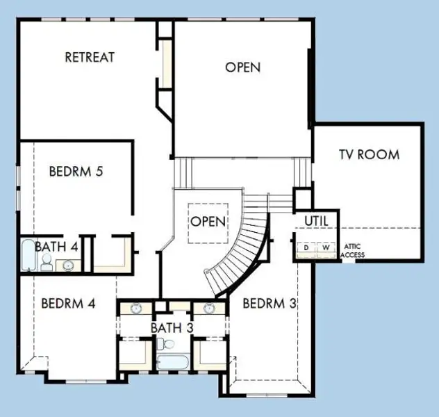 The success of a floor plan is the way you can move through it…You’ll be amazed at how well this home lives…We call it traffic patterns.