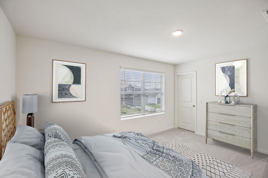 Furnished interior view inside a new home in Sunset Oaks, Maxwell (Image 7).