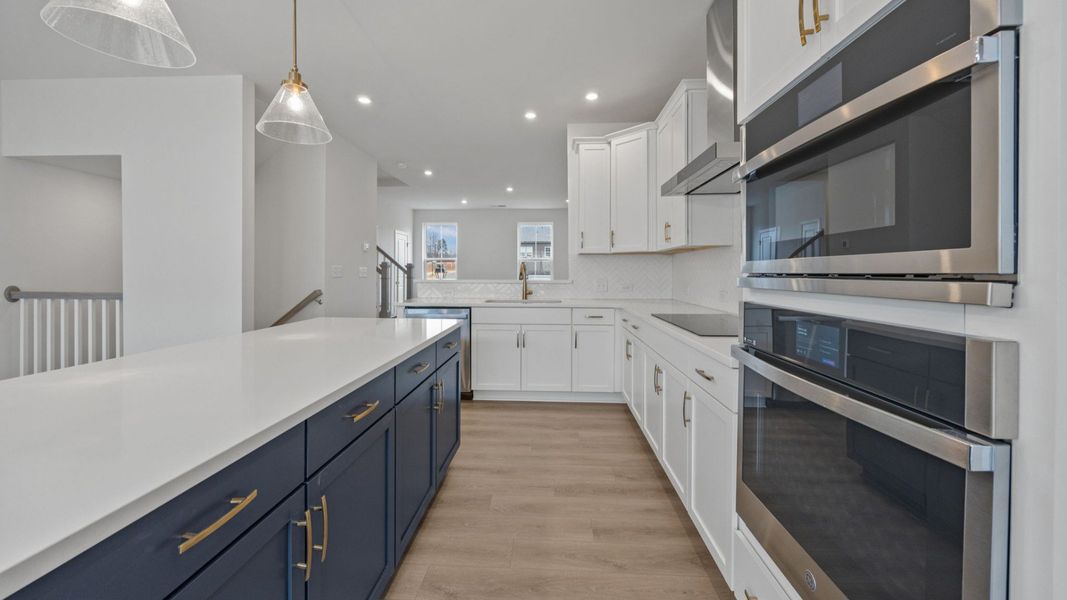 The Landon Plan in River District by DBR Homes in Charlotte, N.C - Kitchen The Landon Plan in River District by DBR Homes in Charlotte, N.C - Kitchen