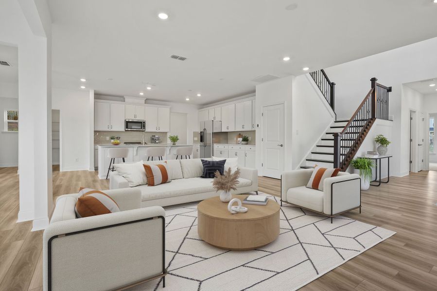 Leyton Gathering Room Pulte Home Builders Nashville