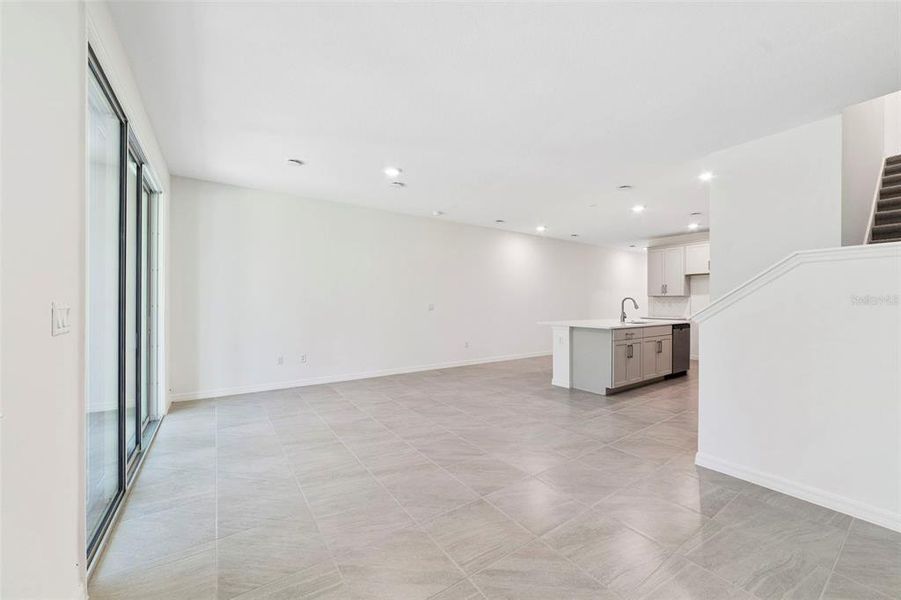 Spacious, unfurnished interior of a new home in Towns at Greenleaf, Oviedo (Image 22). Spacious, unfurnished interior of a new home in Towns at Greenleaf, Oviedo (Image 22).