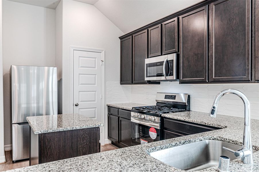 Furnished interior view inside a new home in Marvida, Cypress (Image 11).