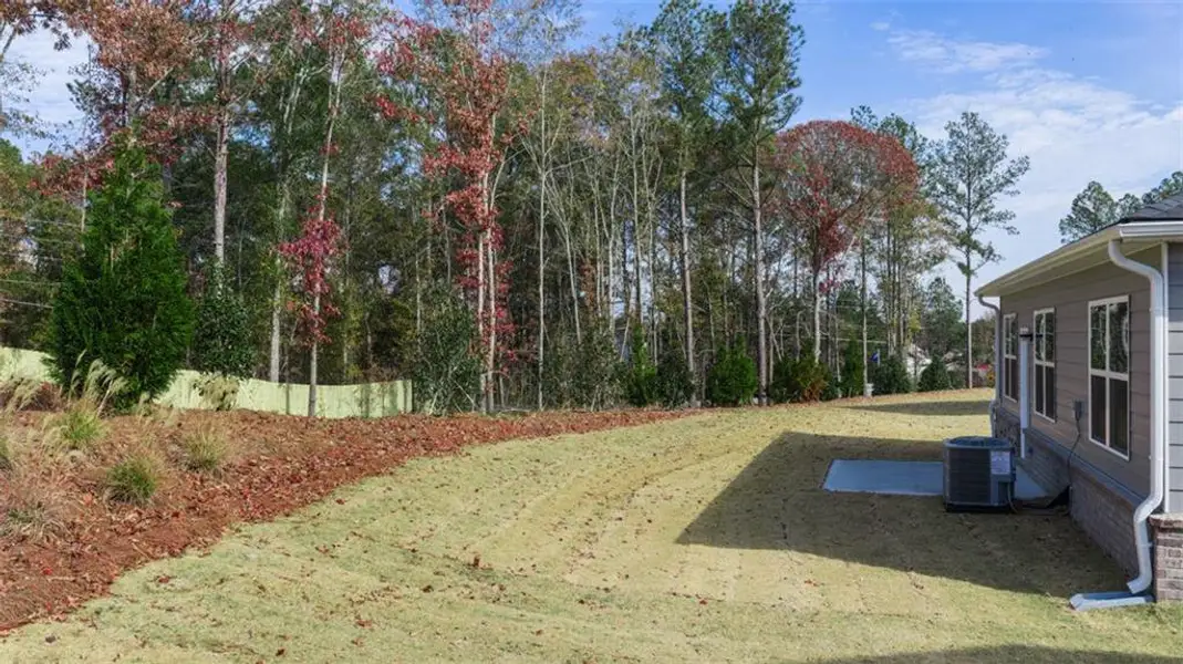 Exterior details and patio area of a home in Willowbrook, Winder (Image 2). Exterior details and patio area of a home in Willowbrook, Winder (Image 2).