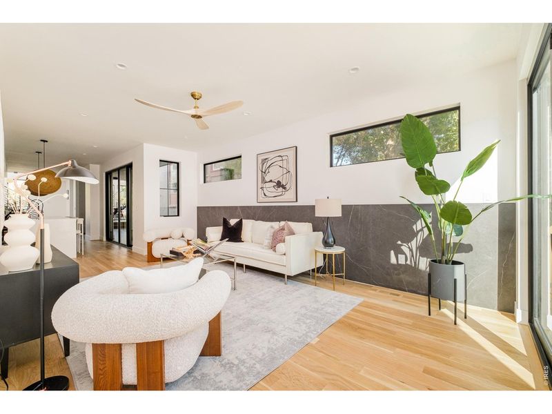 Furnished interior view inside a new home in , Denver (Image 13).