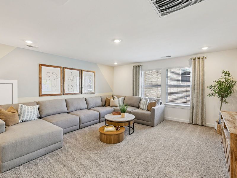 Furnished interior view inside a new home in Benders Cove - Estate Series, Mount Juliet (Image 7).