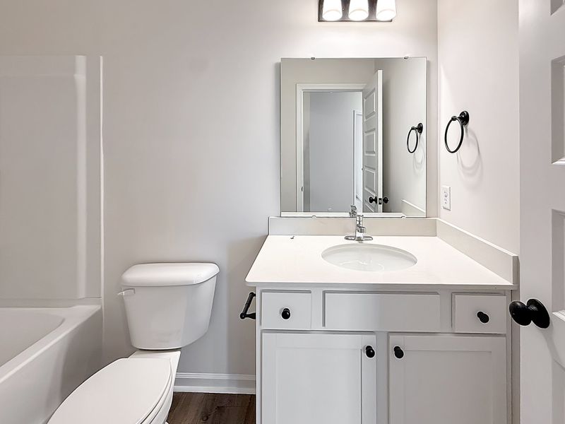 Furnished interior view inside a new home in The Village at Sassafras, Allenhurst (Image 6).
