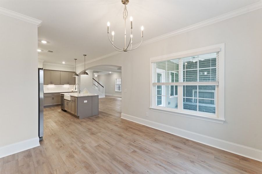 Spacious, unfurnished interior of a new home in Taylor Oaks, Greenville (Image 19).