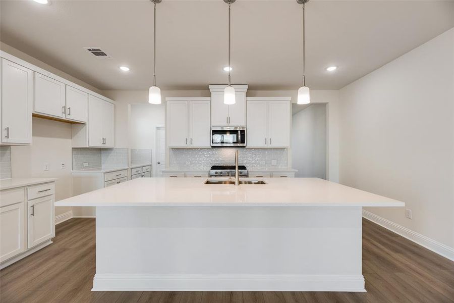 Furnished interior view inside a new home in Sutton Fields, Celina (Image 7). Furnished interior view inside a new home in Sutton Fields, Celina (Image 7).