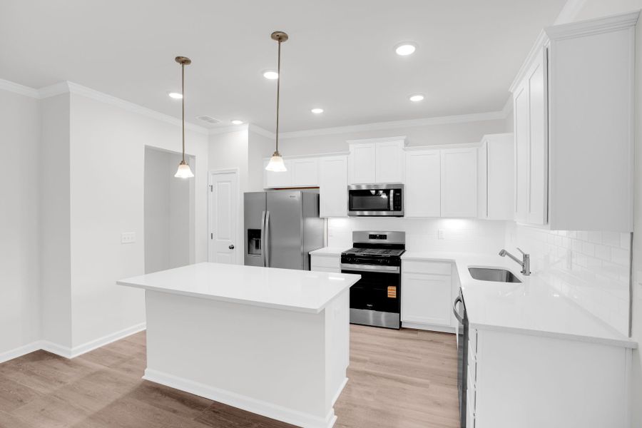 Furnished interior view inside a new home in Carriage Estates, Lexington (Image 8).