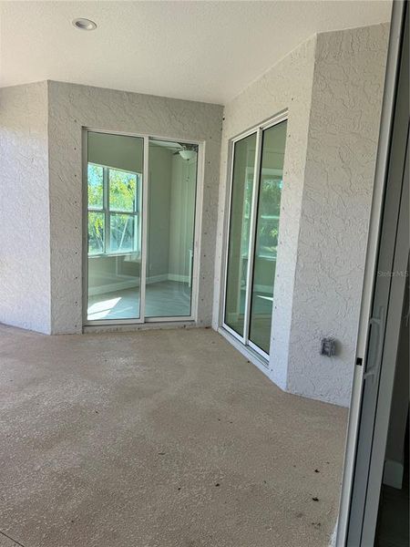 Exterior details and patio area of a home in , Englewood (Image 26).