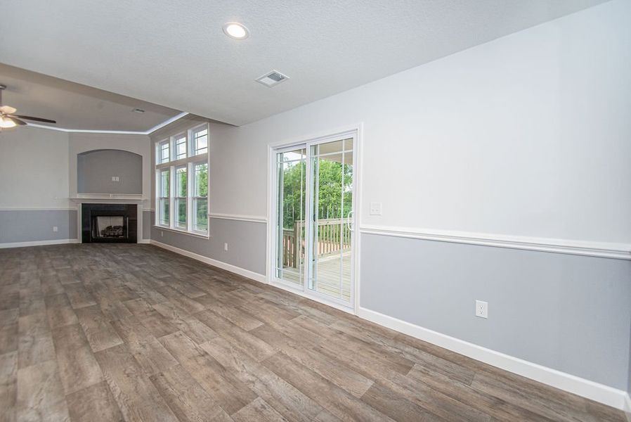Representative unfurnished interior of a home built from the Arcadimont by Enchanted Homes in Ballentine Ridge, Lyman (Image 41). Representative unfurnished interior of a home built from the Arcadimont by Enchanted Homes in Ballentine Ridge, Lyman (Image 41).