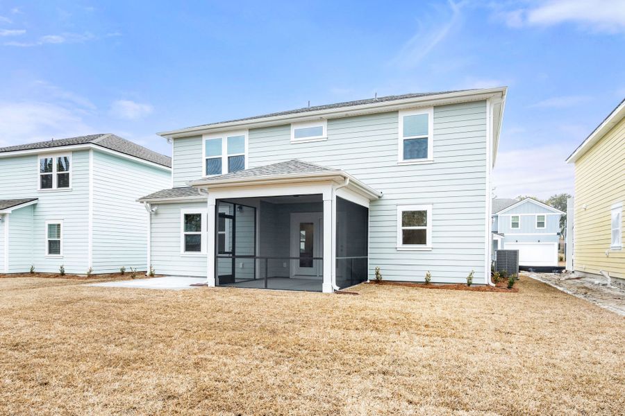 Exterior details and patio area of a home in Salem Bay, Beaufort (Image 4).