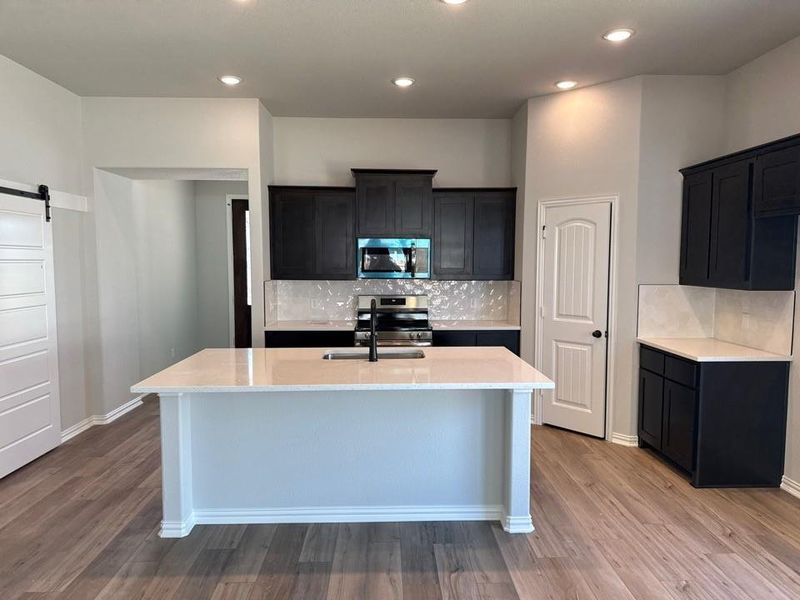 Furnished interior view inside a new home in Covenant Park, Springtown (Image 4).