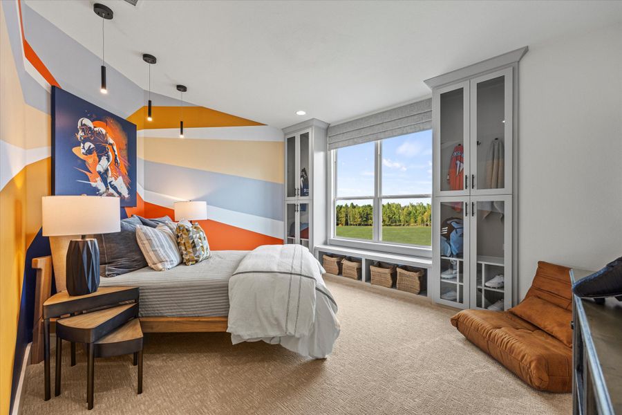 Representative furnished interior of a home built from the Ashbourne by Windsor Homes in Nelson Lake Estates, Rockwall (Image 43).
