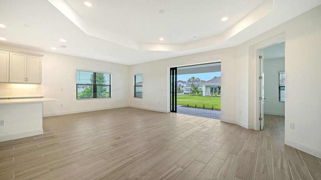 Spacious, unfurnished interior of a new home in Windward Real Estate and Homes for Sale in Sarasota, FL - Neal Communities, Lakewood Ranch (Image 33).