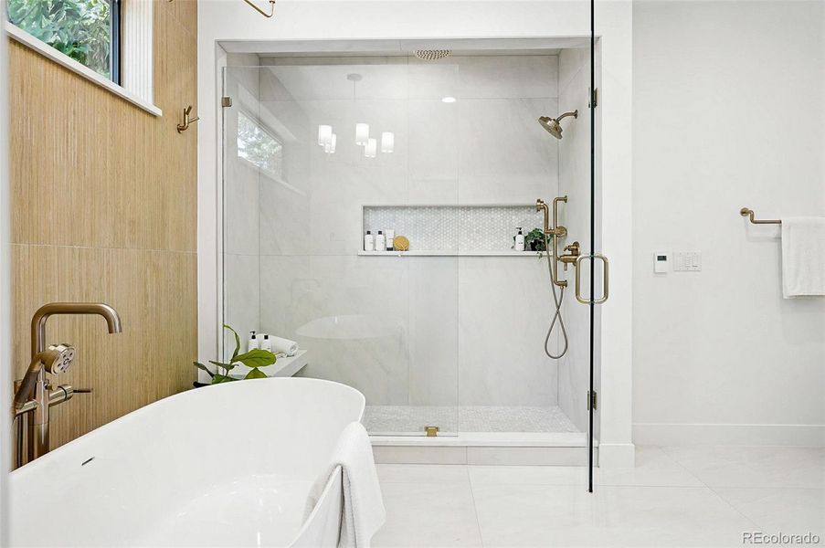 Furnished interior view inside a new home in , Denver (Image 29).