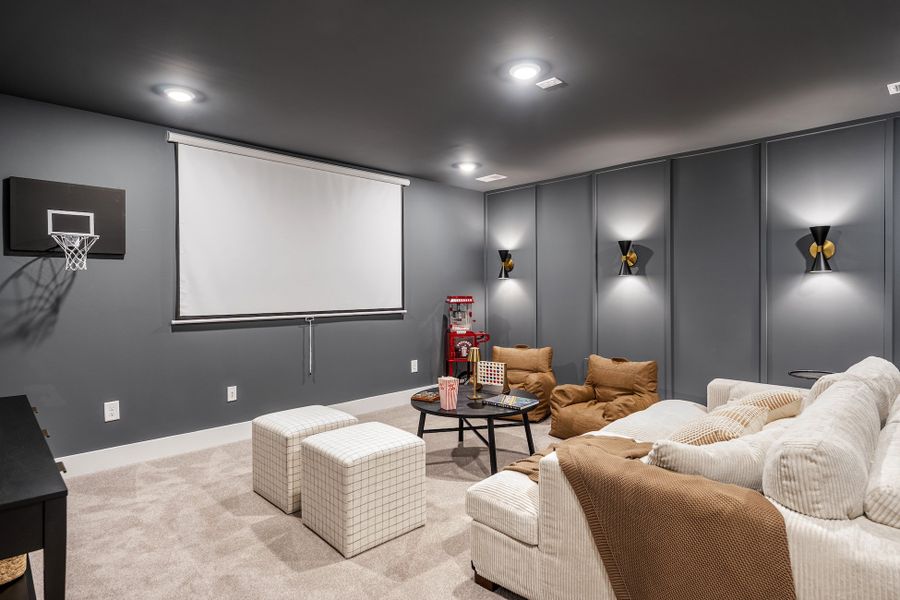 Representative furnished interior of a home built from the Savannah by Hunter Quinn Homes in Autumn Mill, Seneca (Image 55).