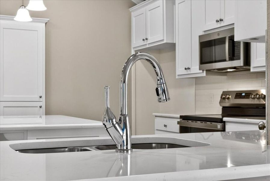 Close-up of interior finishes inside a home in , Robinson (Image 16).