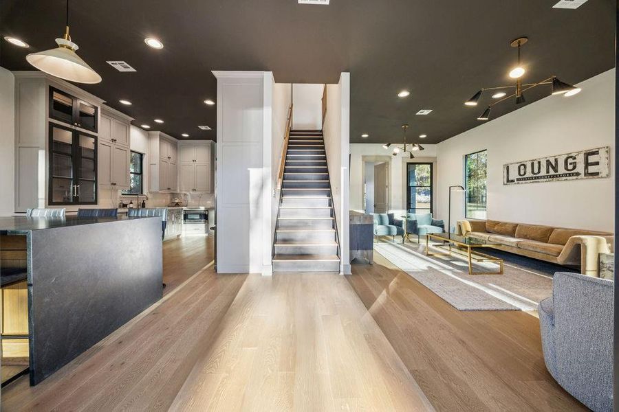Furnished interior view inside a new home in , Brookeland (Image 9).