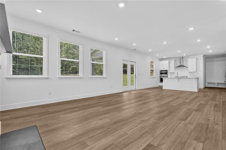 Spacious, unfurnished interior of a new home in Wellington Estates, Madison (Image 29).