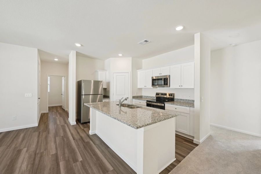Representative furnished interior of a home built from the Glimmer by Starlight Homes in Cordova Trails, Seguin (Image 9).