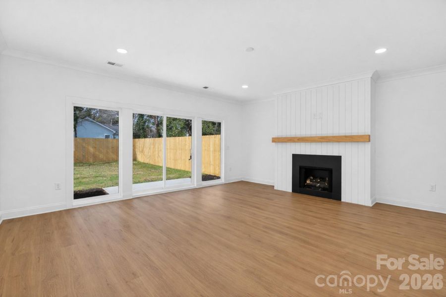 Contemporary Luxe Living Area