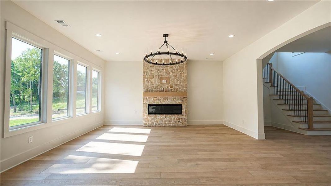 Spacious, unfurnished interior of a new home in , Flowery Branch (Image 35). Spacious, unfurnished interior of a new home in , Flowery Branch (Image 35).