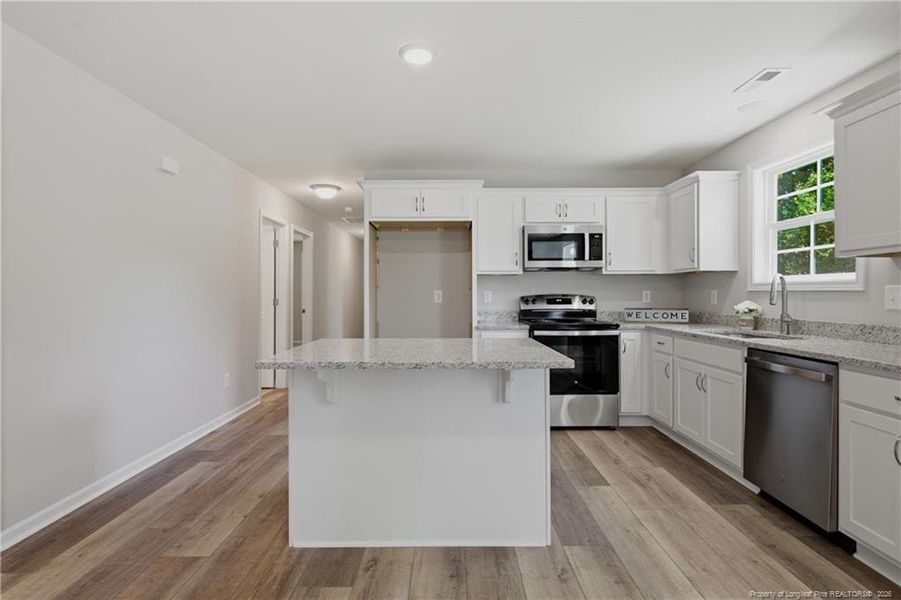 Kitchen with great storage space