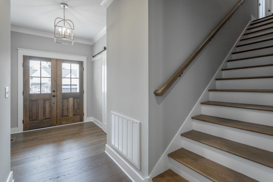 Representative unfurnished interior of a home built from the Autumnbrook B by Riverstone Construction, LLC in Pine Ridge, Soddy-Daisy (Image 14).