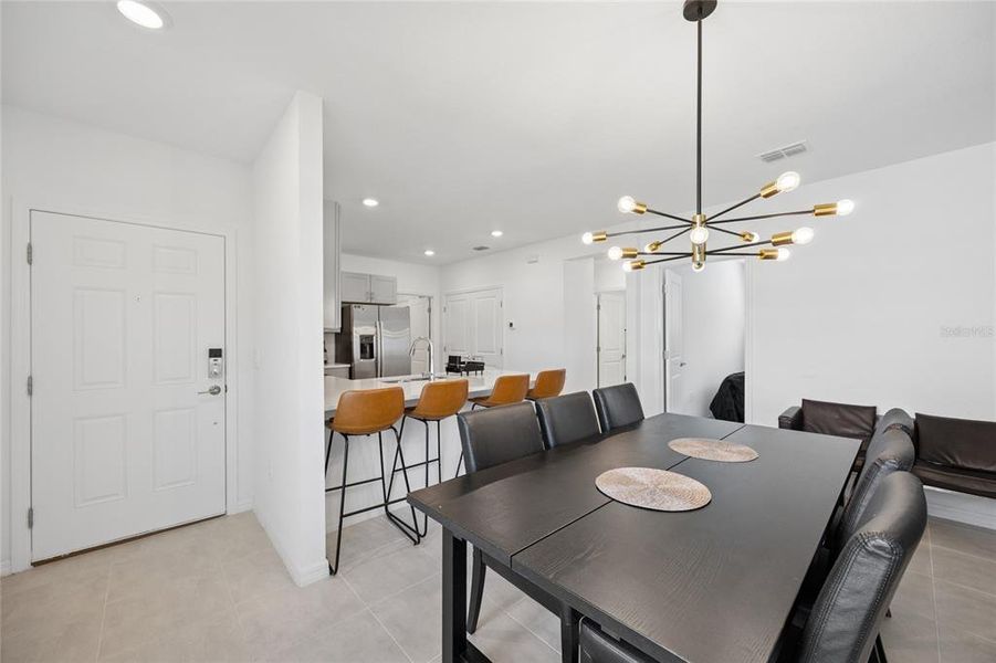 Furnished interior view inside a new home in Westview Community Group Page, Kissimmee (Image 10).