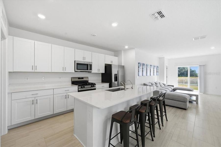 Furnished interior view inside a new home in Two Rivers: The Manors II, Zephyrhills (Image 29). Furnished interior view inside a new home in Two Rivers: The Manors II, Zephyrhills (Image 29).