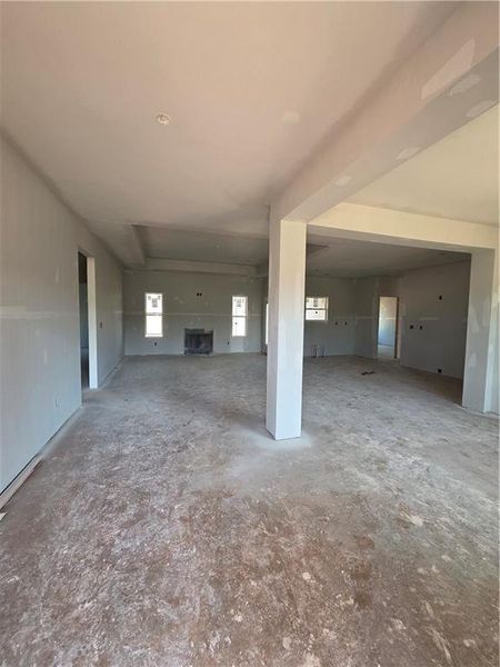 In-progress construction of a new home in , Dallas, GA (Image 4).