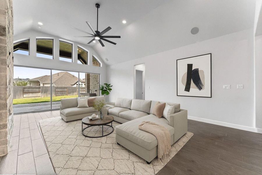 You could be home for the holidays! Picture yourself relaxing here in front of the fireplace, with the tree glowing and holiday cheer all around. This photo has been virtually staged to showcase potential. You could be home for the holidays! Picture yourself relaxing here in front of the fireplace, with the tree glowing and holiday cheer all around. This photo has been virtually staged to showcase potential.