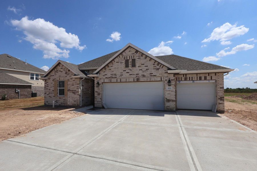 One story home with 3 bedrooms, 2.5 baths, and 3 car garage