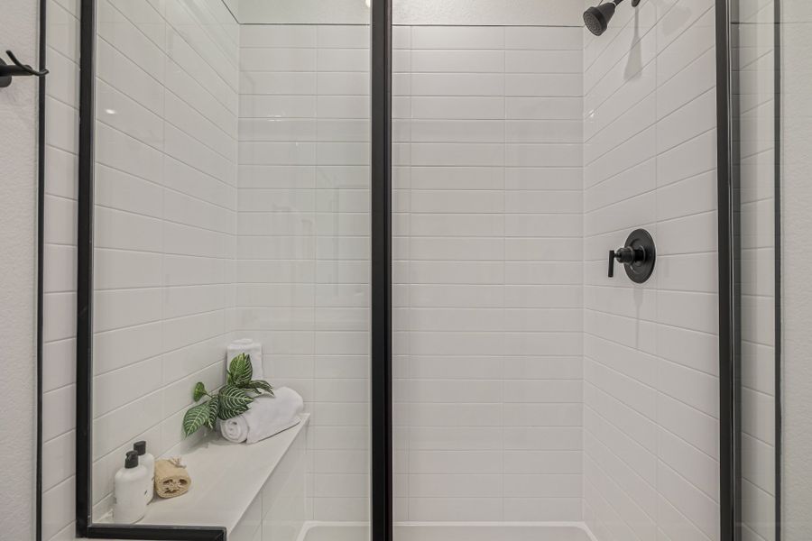 Furnished interior view inside a new home in Painted Prairie, Aurora (Image 33).