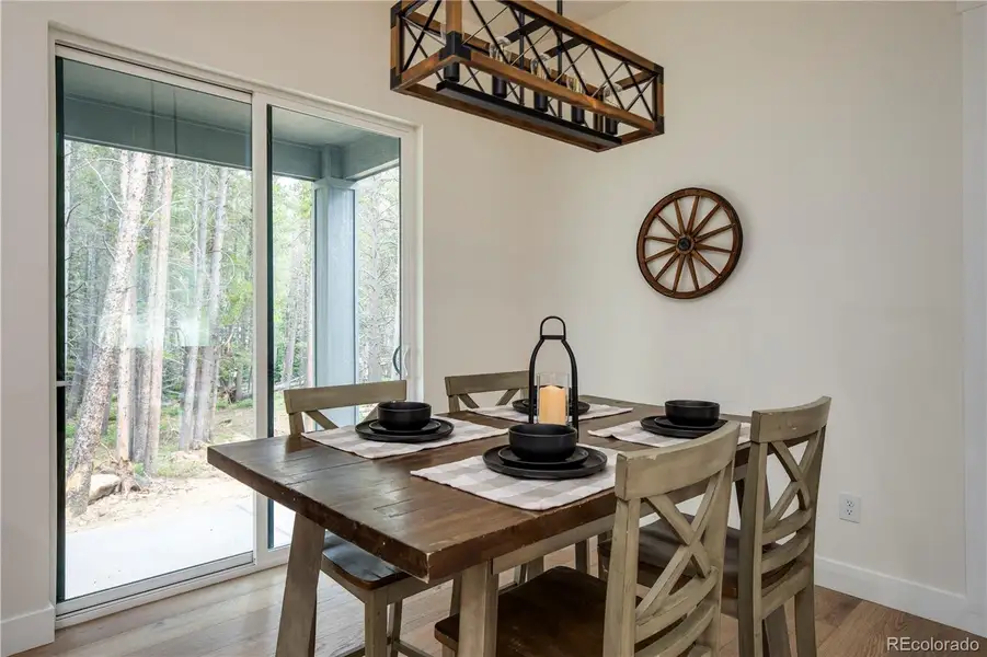 Furnished interior view inside a new home in , Idaho Springs (Image 4).