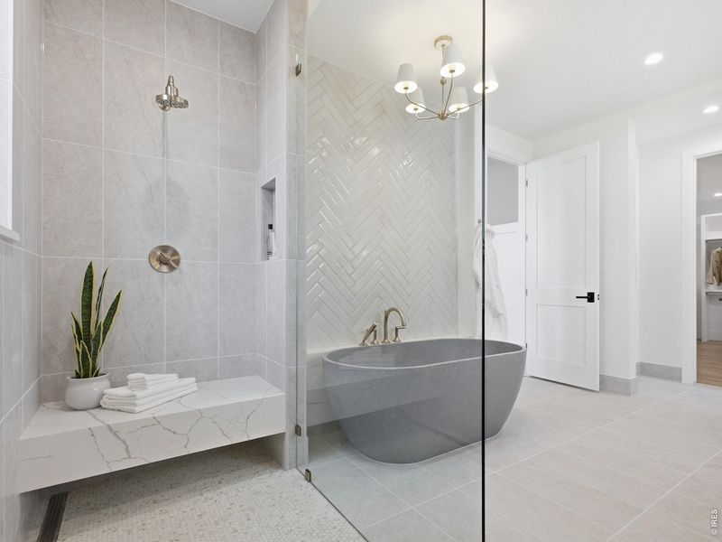 Furnished interior view inside a new home in , Louisville (Image 38).