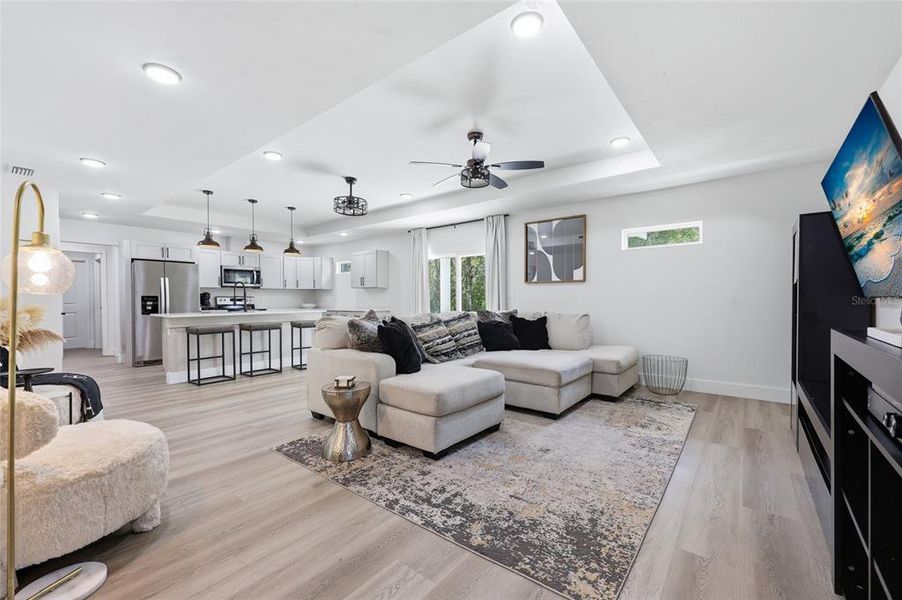 Furnished interior view inside a new home in , Williston (Image 17).