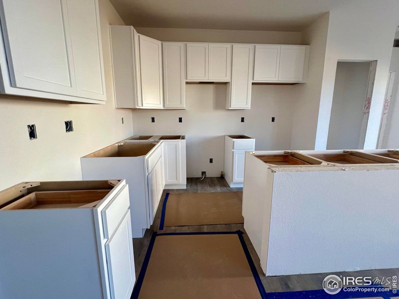 In-progress construction of a new home in Sage Meadows, Wellington, CO (Image 10). In-progress construction of a new home in Sage Meadows, Wellington, CO (Image 10).