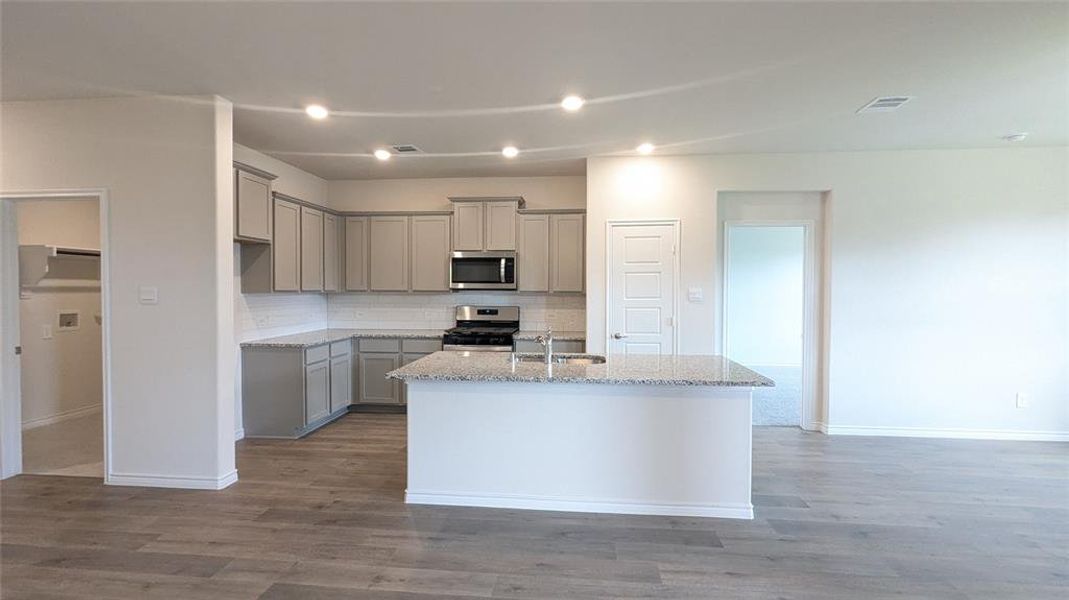 Furnished interior view inside a new home in Trailstone, Caddo Mills (Image 4).