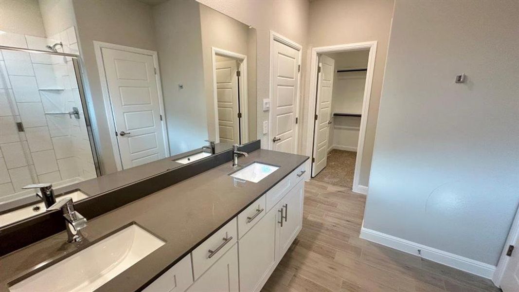 Furnished interior view inside a new home in Rock Creek Ranch, Fort Worth (Image 7).