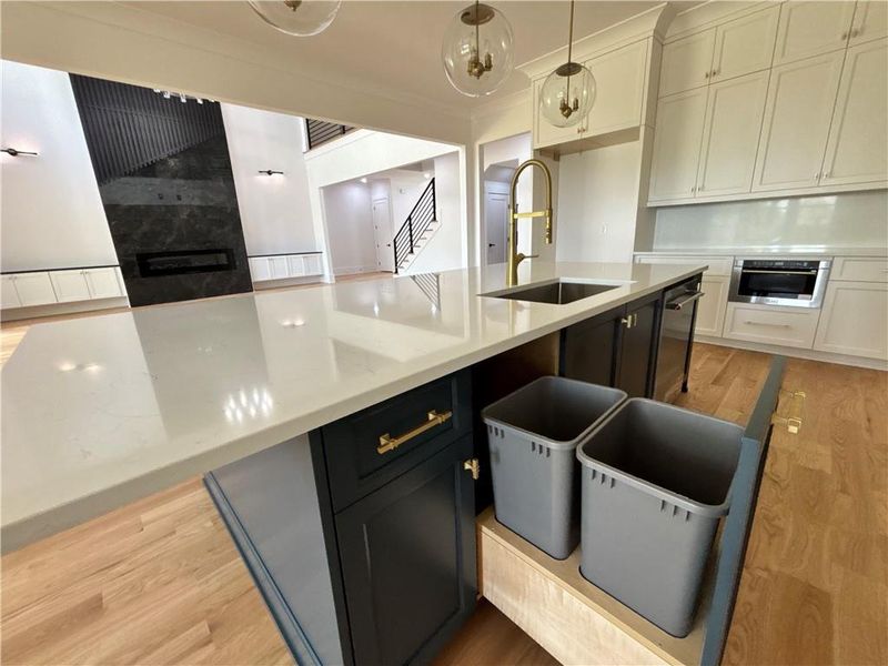 Furnished interior view inside a new home in , Buford (Image 10).