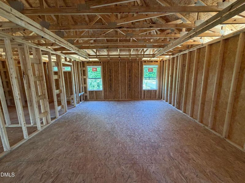 In-progress construction of a new home in Wendell Ridge, Wendell, NC (Image 30).