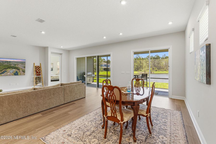 Furnished interior view inside a new home in RiverTown, St. Johns (Image 6).