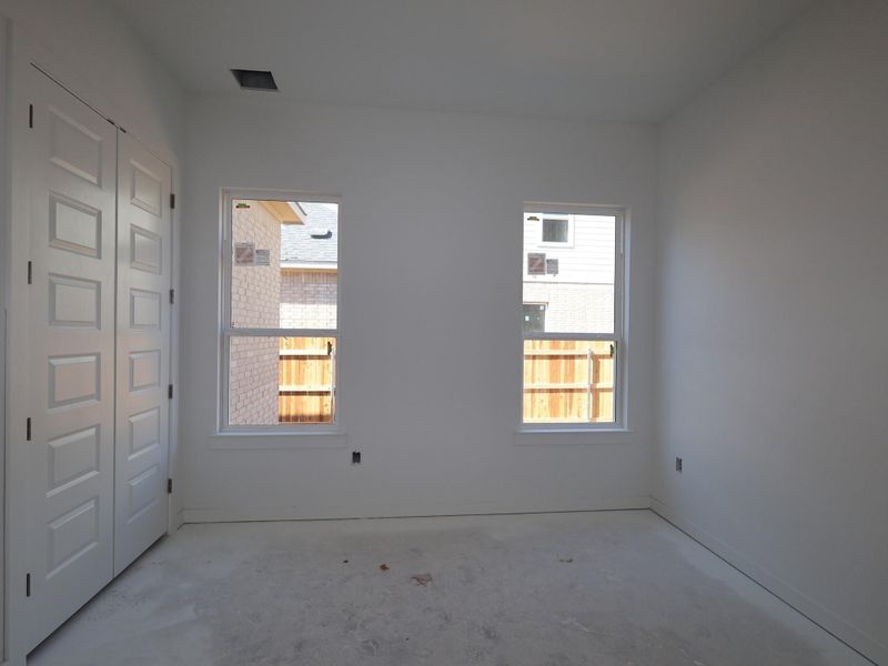 In-progress construction of a new home in Barksdale, Leander, TX (Image 32).