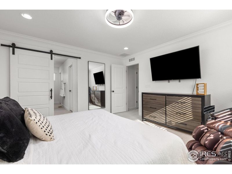 Furnished interior view inside a new home in , Frederick (Image 29).