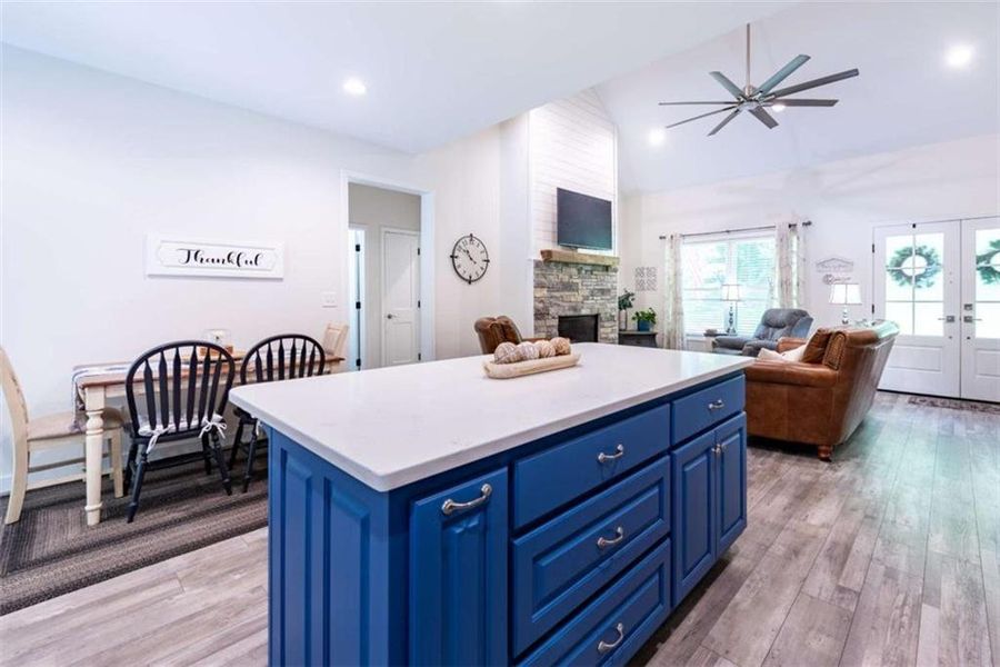 Furnished interior view inside a new home in , Ellijay (Image 17). Furnished interior view inside a new home in , Ellijay (Image 17).