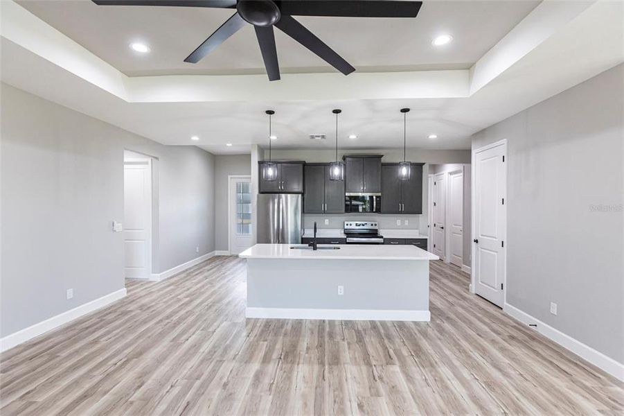 Furnished interior view inside a new home in , Cape Coral (Image 6).